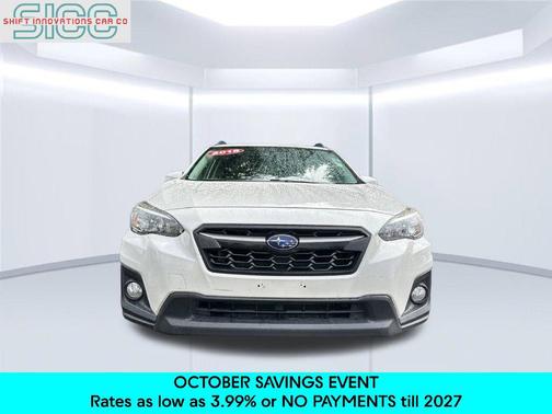 Crystal White Pearl 2018 Subaru Crosstrek 2.0i Premium