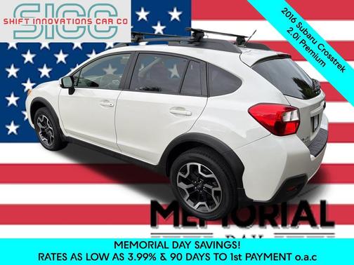 Crystal White Pearl 2016 Subaru Crosstrek 2.0i Premium