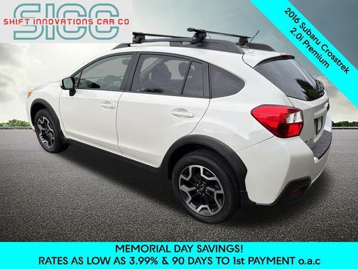 Crystal White Pearl 2016 Subaru Crosstrek 2.0i Premium
