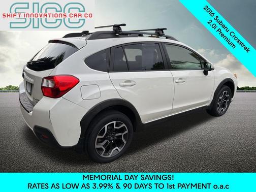 Crystal White Pearl 2016 Subaru Crosstrek 2.0i Premium