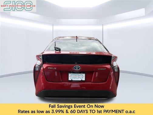 Hypersonic Red 2017 Toyota Prius Four