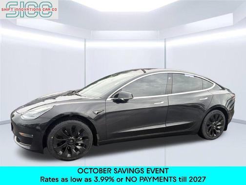 Black 2018 Tesla Model 3 Long Range