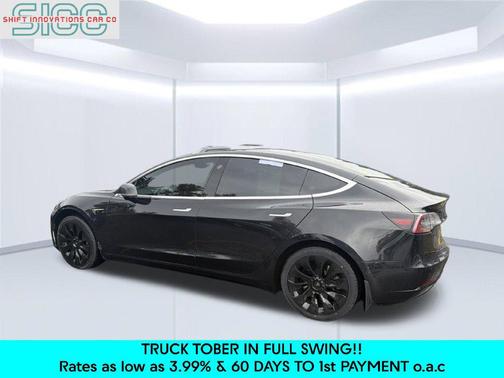 Black 2018 Tesla Model 3 Long Range