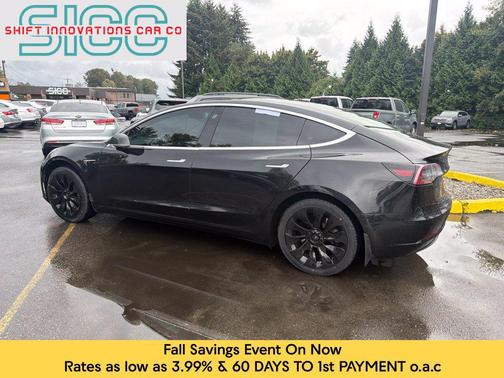 Black 2018 Tesla Model 3 Long Range