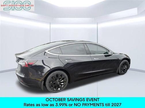 Black 2018 Tesla Model 3 Long Range