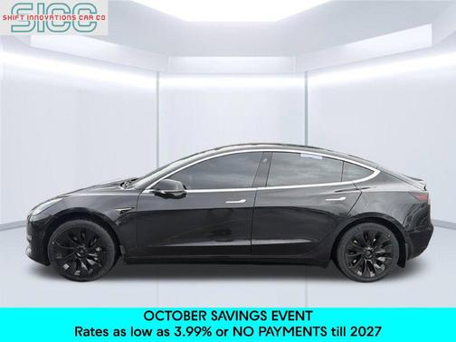 Black 2018 Tesla Model 3 Long Range