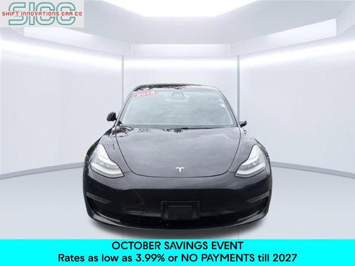Black 2018 Tesla Model 3 Long Range