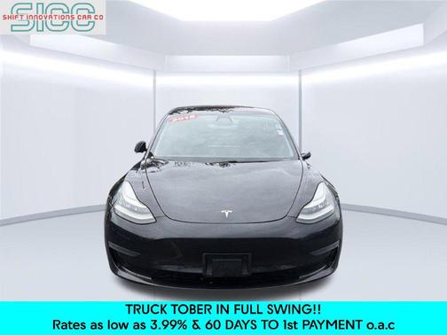 Black 2018 Tesla Model 3 Long Range