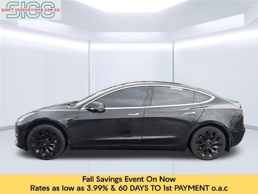 Black 2018 Tesla Model 3 Long Range