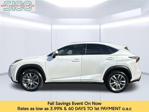 White Pearl 2015 Lexus NX 200t Base