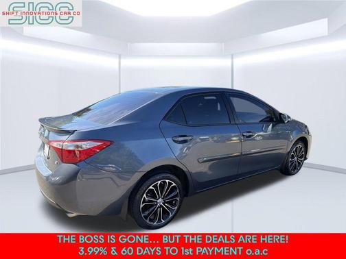 Slate Metallic 2016 Toyota Corolla S Plus