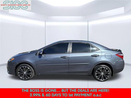 Slate Metallic 2016 Toyota Corolla S Plus
