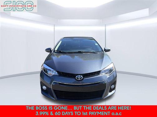 Slate Metallic 2016 Toyota Corolla S Plus