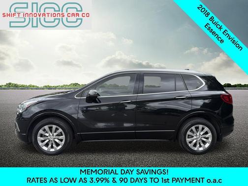 Ebony Twilight Metallic 2018 Buick Envision Essence