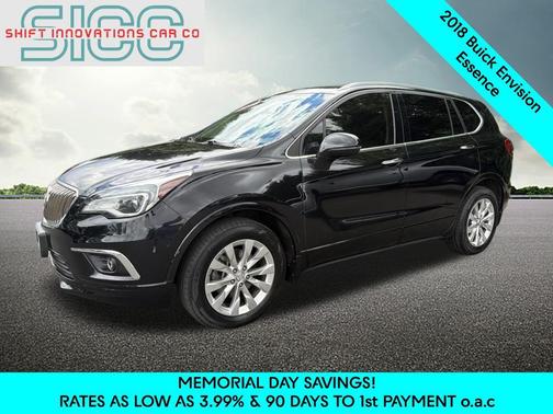 Ebony Twilight Metallic 2018 Buick Envision Essence