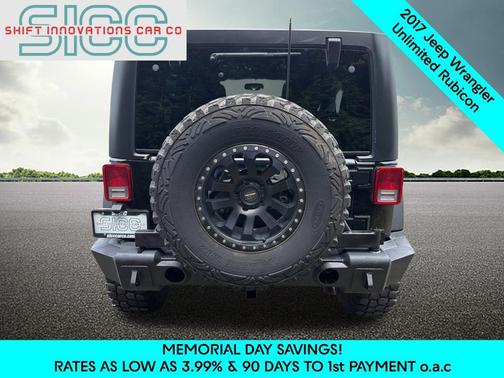 Black Clearcoat 2017 Jeep Wrangler Unlimited Rubicon