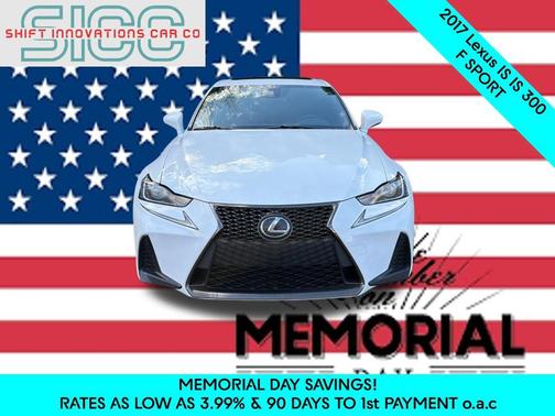 Ultra White 2017 Lexus IS 300 Base