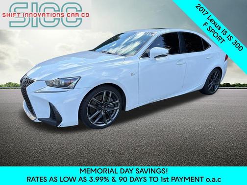 Ultra White 2017 Lexus IS 300 Base