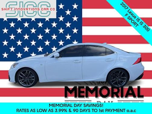Ultra White 2017 Lexus IS 300 Base