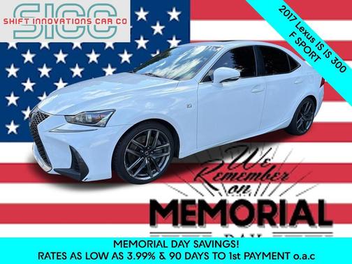 Ultra White 2017 Lexus IS 300 Base