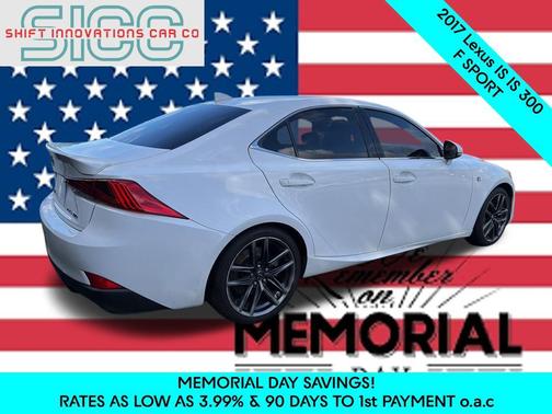 Ultra White 2017 Lexus IS 300 Base