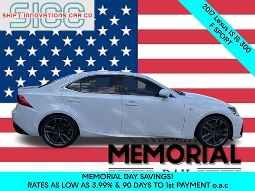 Ultra White 2017 Lexus IS 300 Base