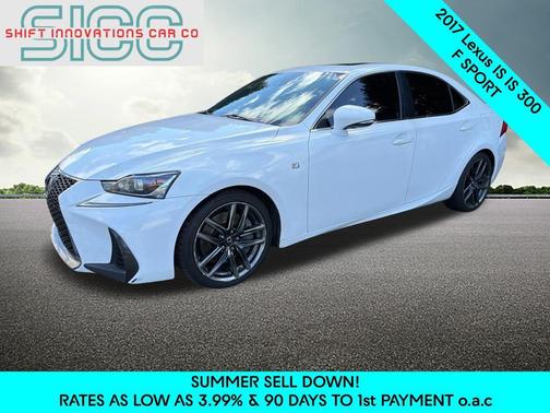 Ultra White 2017 Lexus IS 300 Base