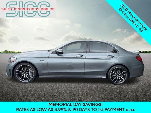 designo Selenite Gray Magno 2020 Mercedes-Benz AMG C 43 4MATIC