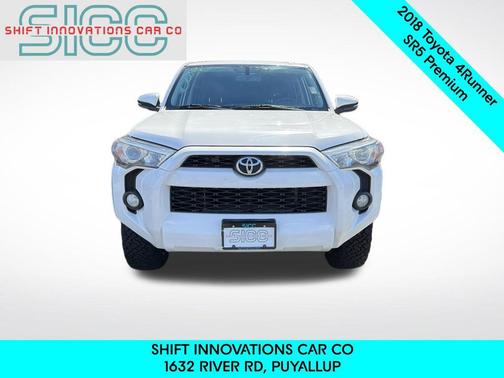 Super White 2018 Toyota 4Runner SR5