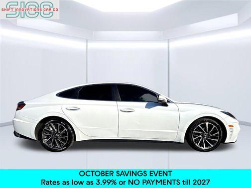 Quartz White 2020 Hyundai SONATA Limited