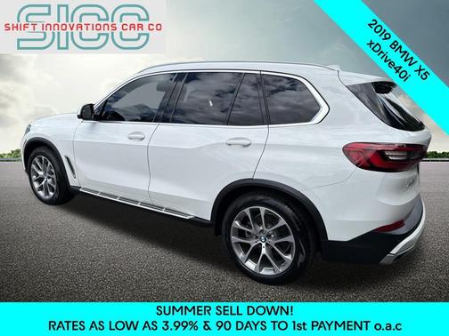 Alpine White 2019 BMW X5 xDrive40i