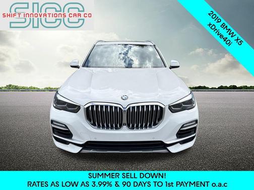 Alpine White 2019 BMW X5 xDrive40i