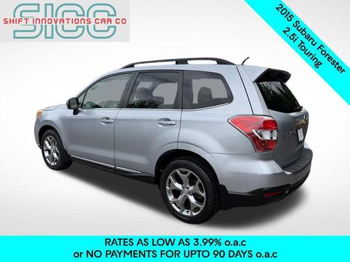 Ice Silver Metallic 2015 Subaru Forester 2.5i Touring
