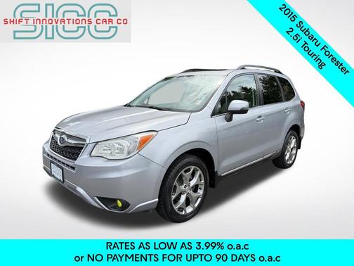 Ice Silver Metallic 2015 Subaru Forester 2.5i Touring