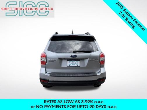 Ice Silver Metallic 2015 Subaru Forester 2.5i Touring