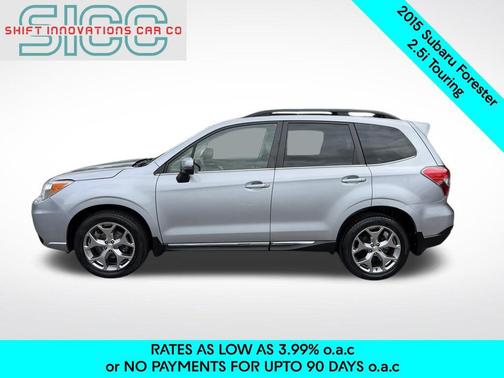 Ice Silver Metallic 2015 Subaru Forester 2.5i Touring