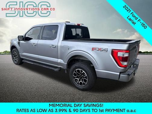 Iconic Silver Metallic 2021 Ford F-150 Lariat