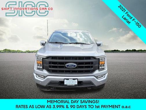 Iconic Silver Metallic 2021 Ford F-150 Lariat