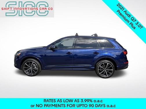 Navarra Blue Metallic 2021 Audi Q7 55 Premium Plus