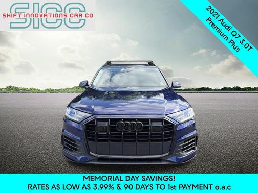 Navarra Blue Metallic 2021 Audi Q7 55 Premium Plus