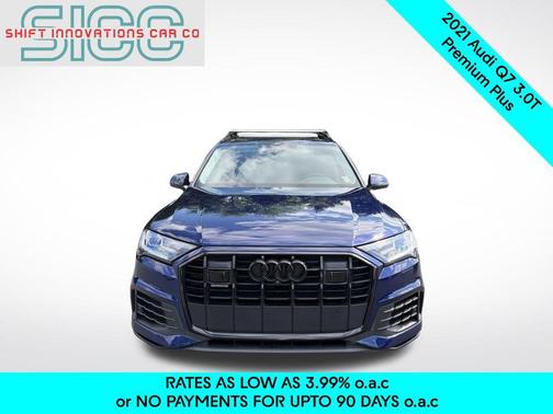 Navarra Blue Metallic 2021 Audi Q7 55 Premium Plus