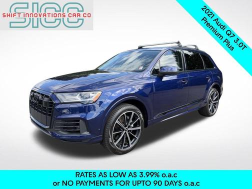 Navarra Blue Metallic 2021 Audi Q7 55 Premium Plus