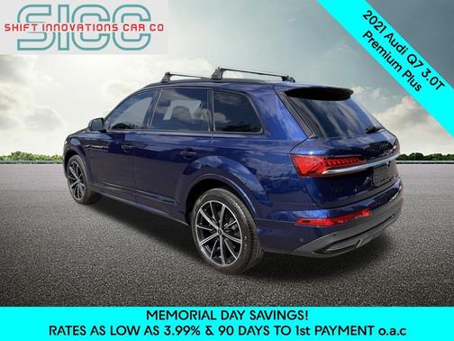 Navarra Blue Metallic 2021 Audi Q7 55 Premium Plus