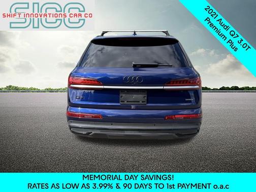 Navarra Blue Metallic 2021 Audi Q7 55 Premium Plus