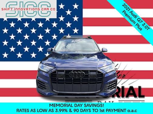 Navarra Blue Metallic 2021 Audi Q7 55 Premium Plus