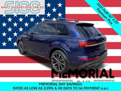 Navarra Blue Metallic 2021 Audi Q7 55 Premium Plus