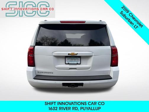 Summit White 2019 Chevrolet Suburban LT