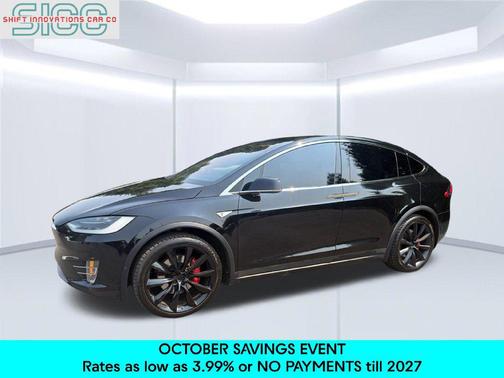 Black 2016 Tesla Model X P90D