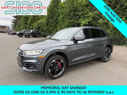 Daytona Gray Pearl 2019 Audi SQ5 3.0T Prestige