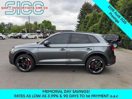 Daytona Gray Pearl 2019 Audi SQ5 3.0T Prestige